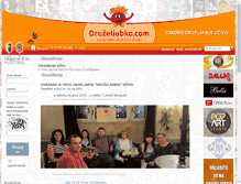 Tablet Screenshot of druzeljubko.com